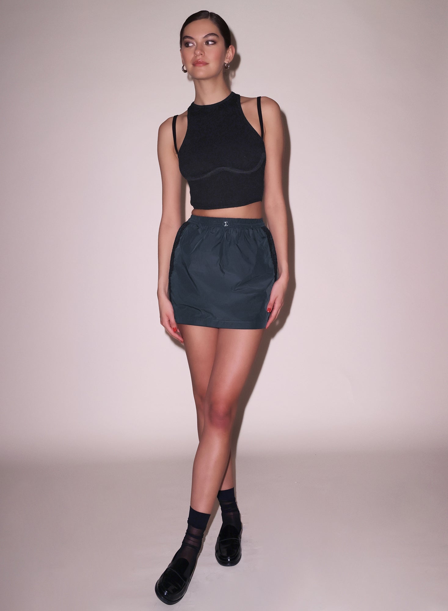 Strappy Ribbed Tank - 4