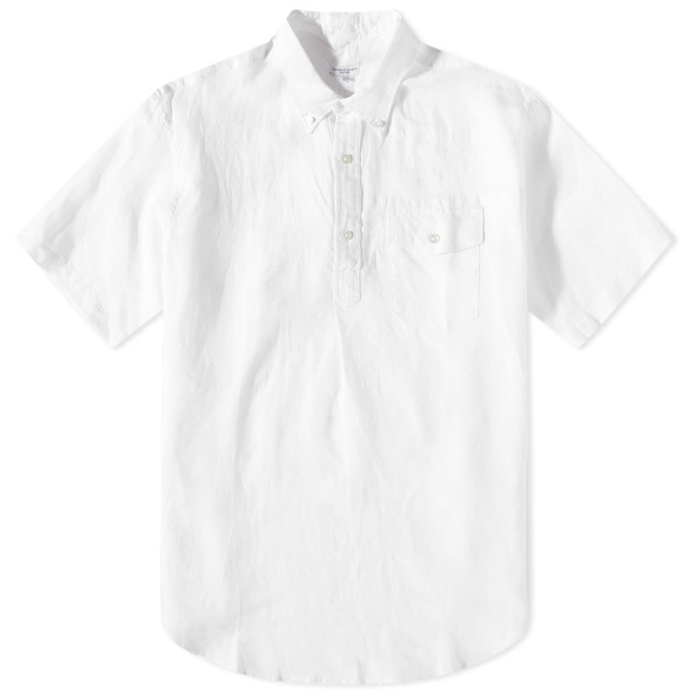 Engineered Garments Popover Button Down Short Sleeve Shirt - 1