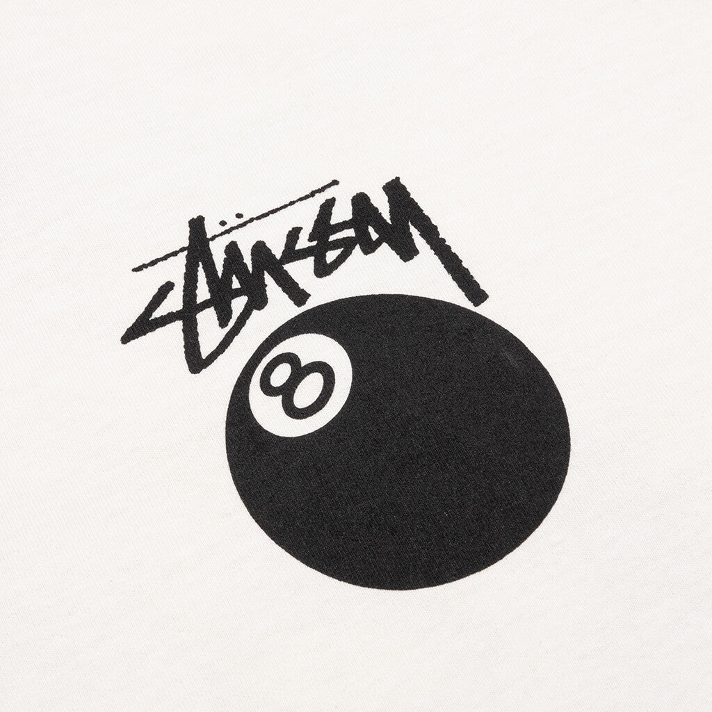 Stüssy TEST STRIKE PIGMENT DYED TEE - NATURAL | REVERSIBLE