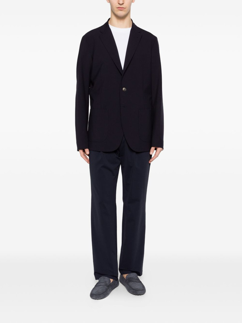 Herno elasticated trousers outlook