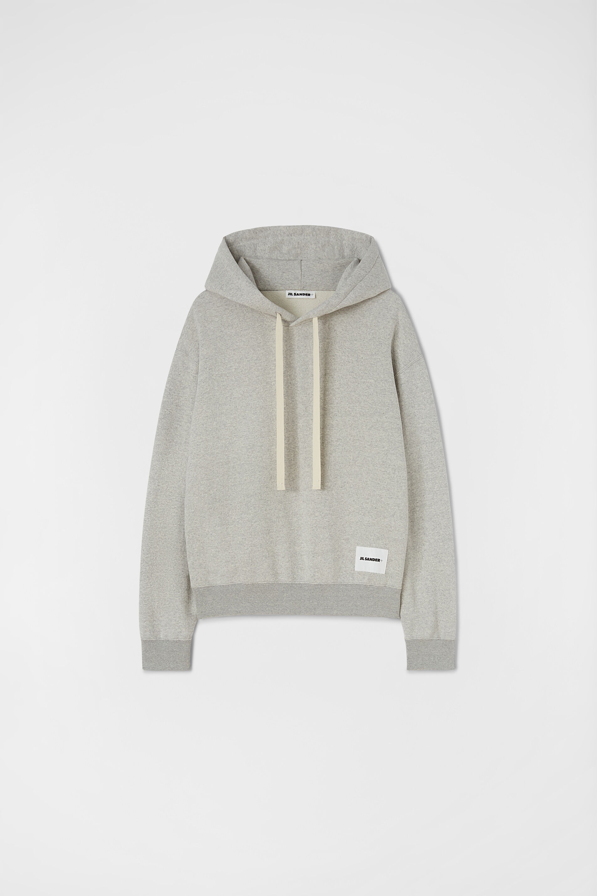 JIL SANDER｜HOOD/ZIP-UP (hooded sweatshirt (J47GU0105 J2 Black Zipped Hoodie by Jil Sander on Sale