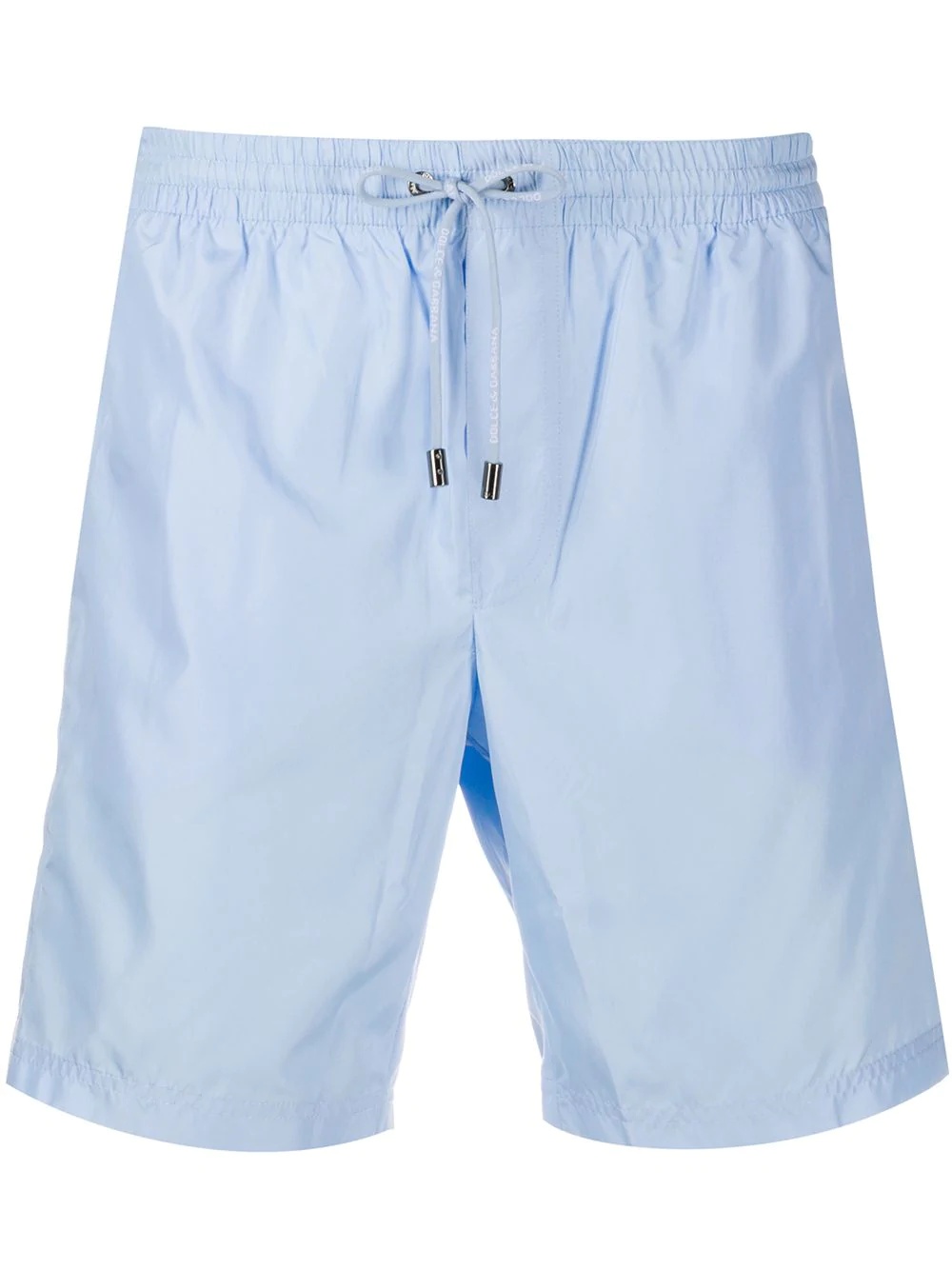 drawstring swim shorts - 1