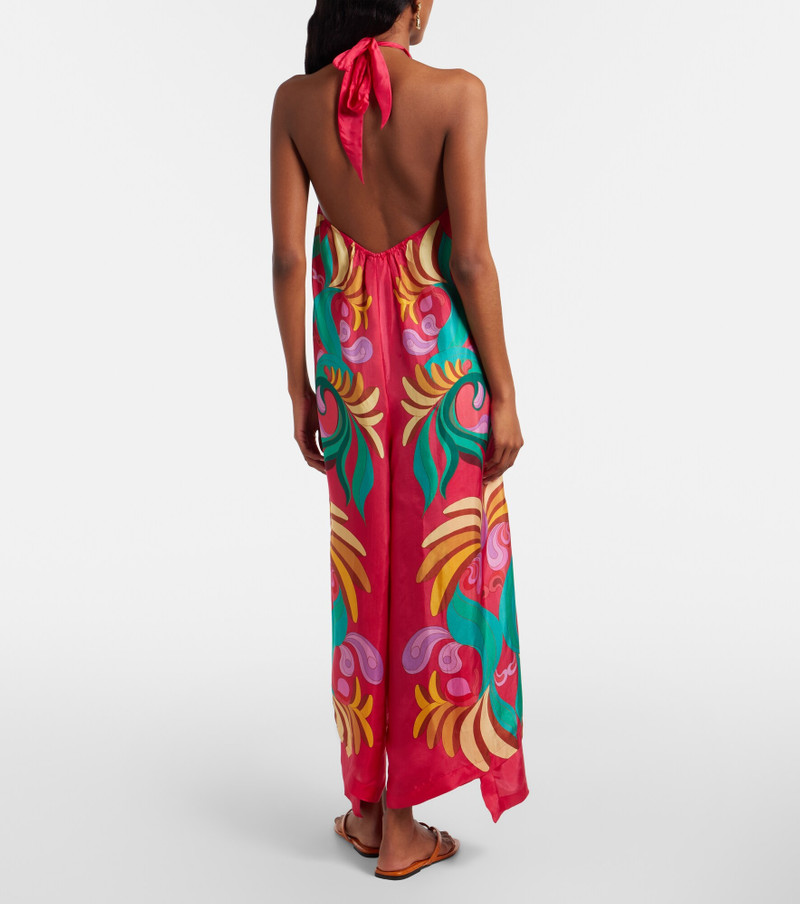 Banana Queen printed halterneck jumpsuit 4