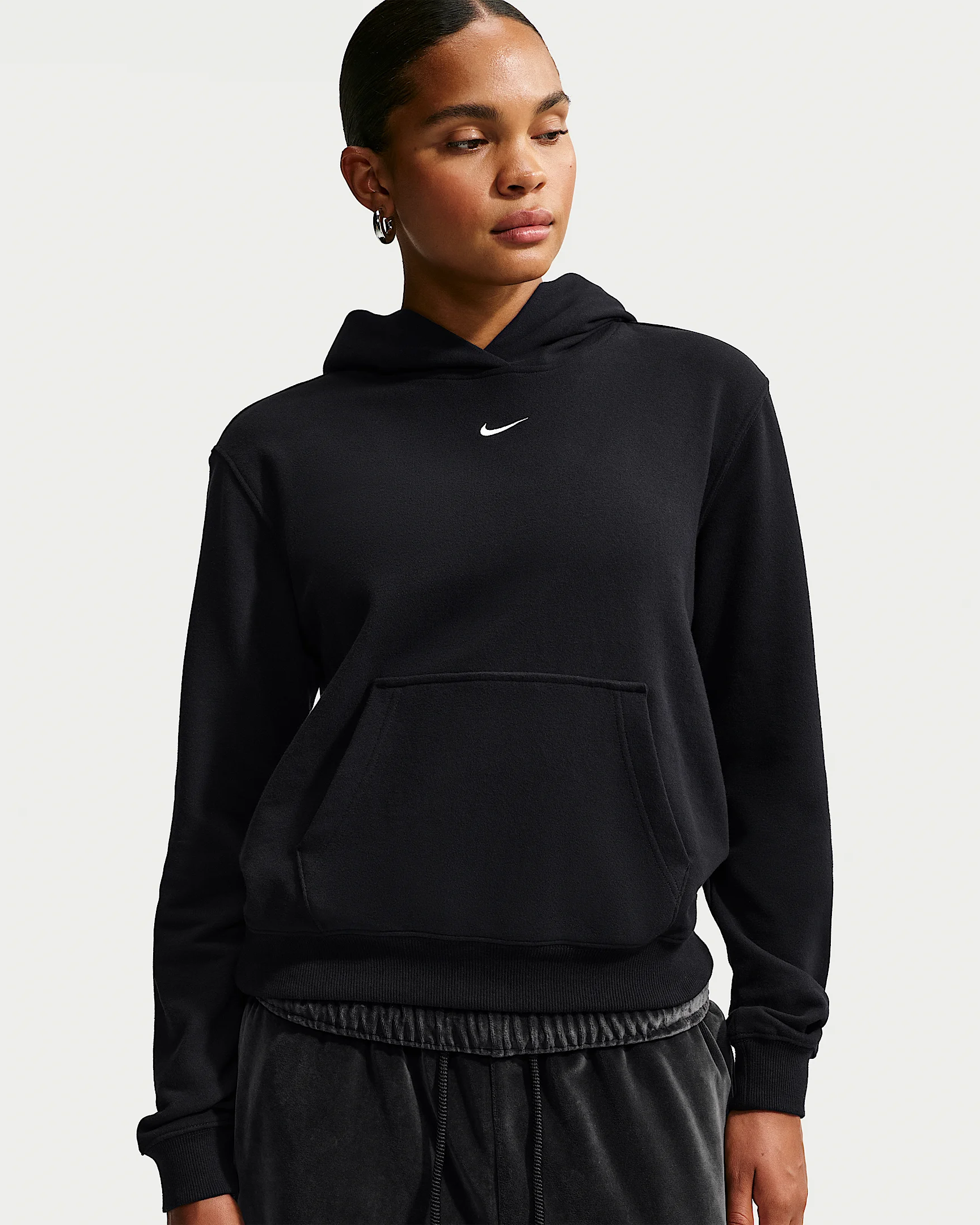 Nike Studio Fleece Lightweight Women's Pullover Hoodie - 1