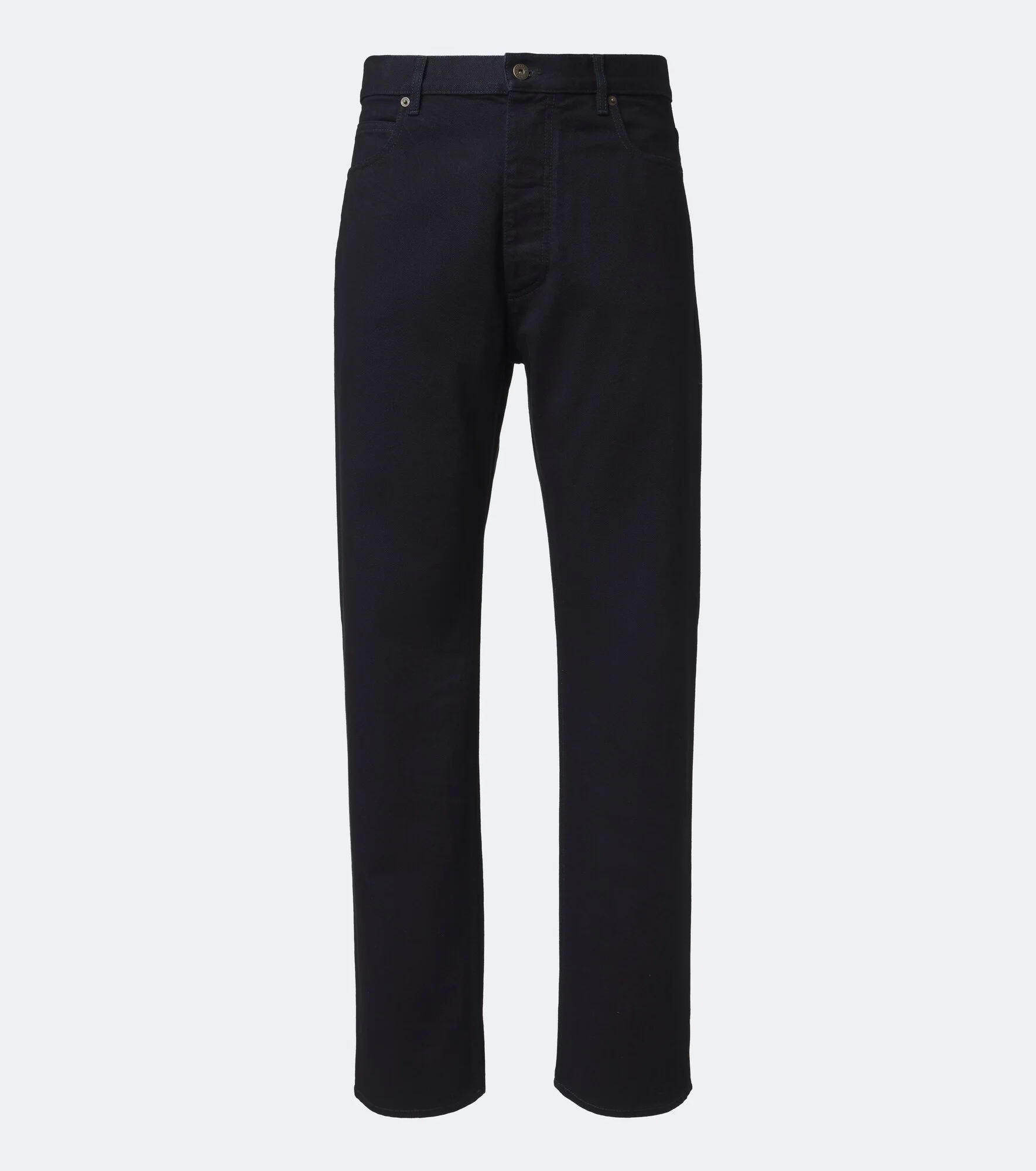 Mid-rise straight jeans - 1