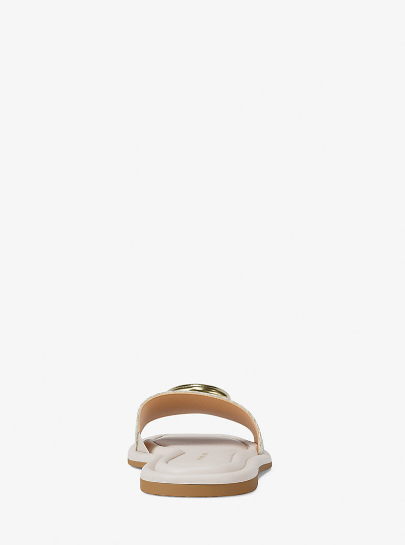 Milan Signature Logo Slide Sandal 4