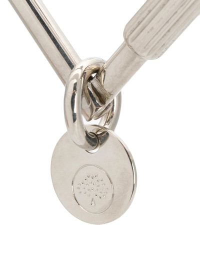 Mulberry Looped Heart Keyring outlook