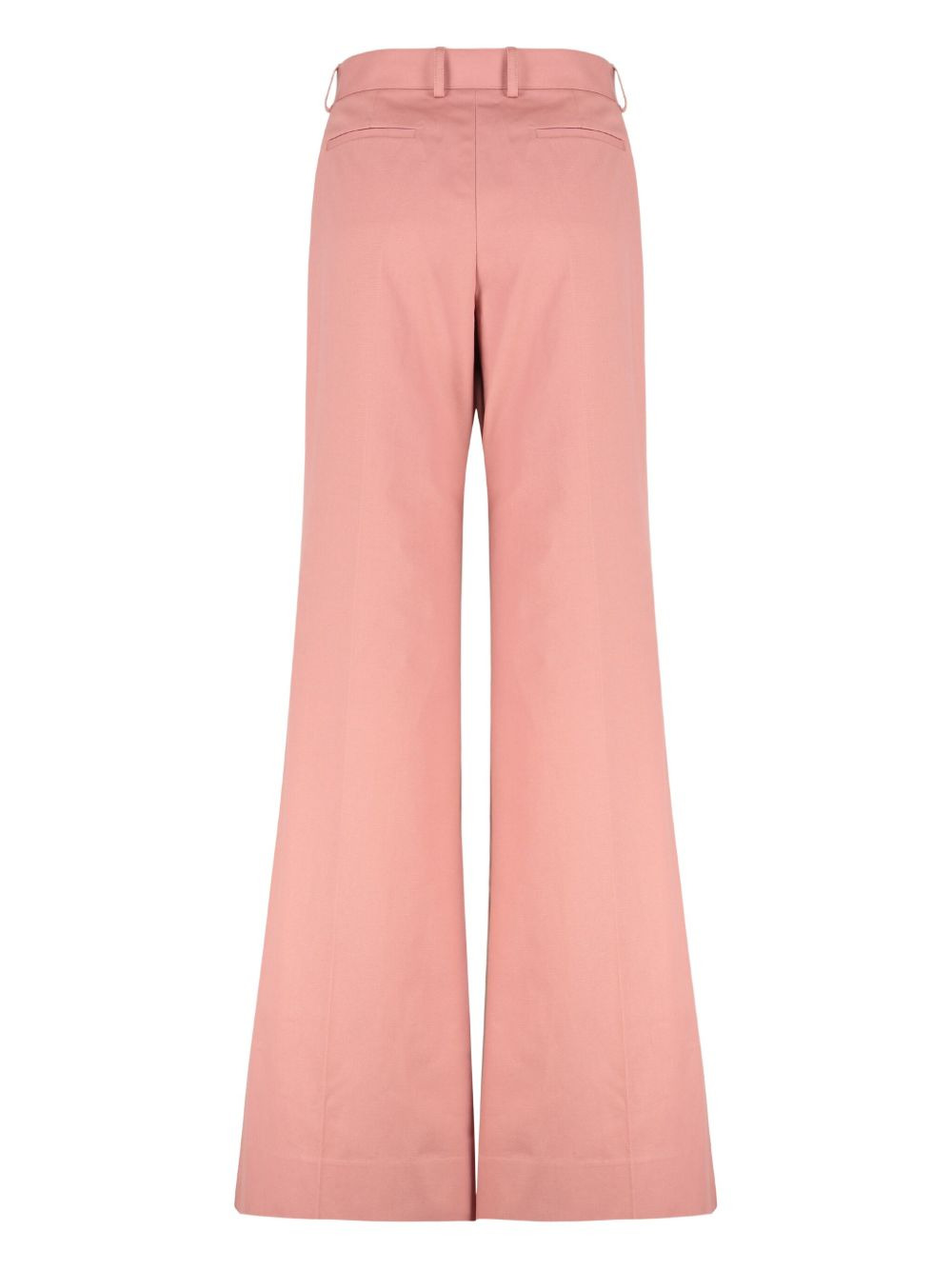buttoned flared trousers - 2