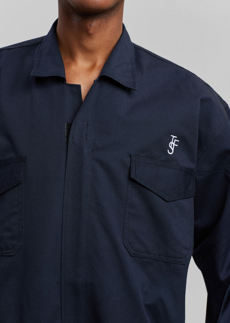 TFS Oversized Boiler Suit - Navy 12