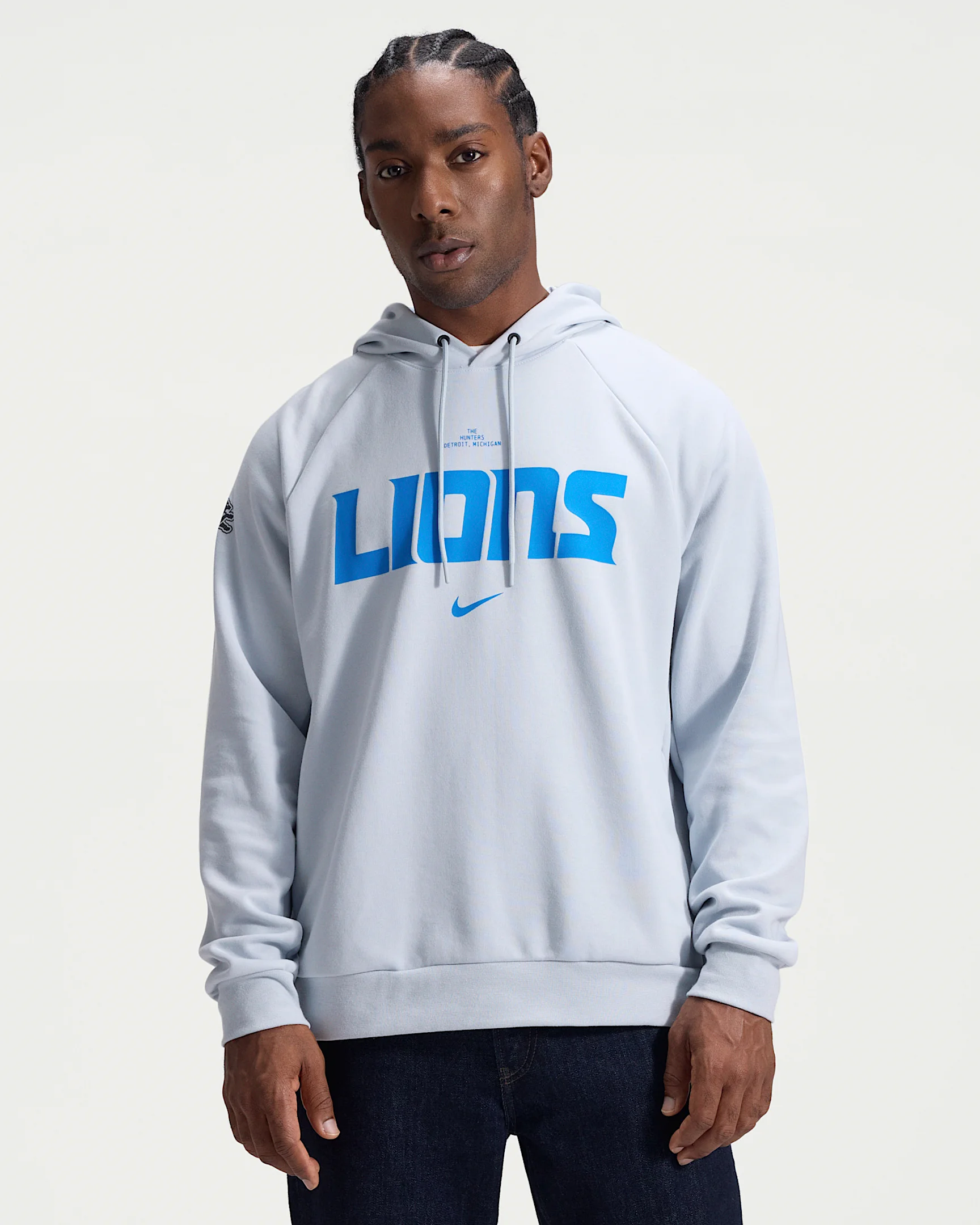 Detroit Lions Rivalries Collection Primary Men's Nike Dri-FIT NFL Pullover Hoodie - 1