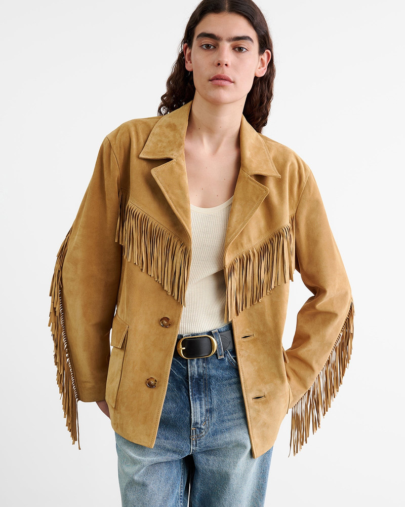 NILI LOTAN LIMITED EXCLUSIVE | MAELLE SUEDE JACKET outlook