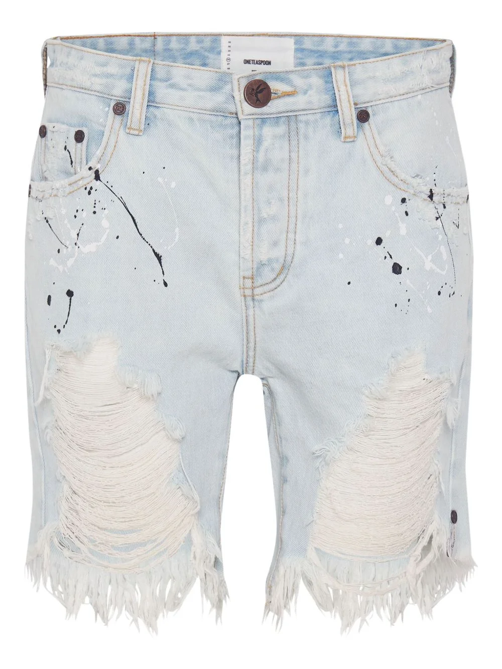 Stevies denim shorts - 1