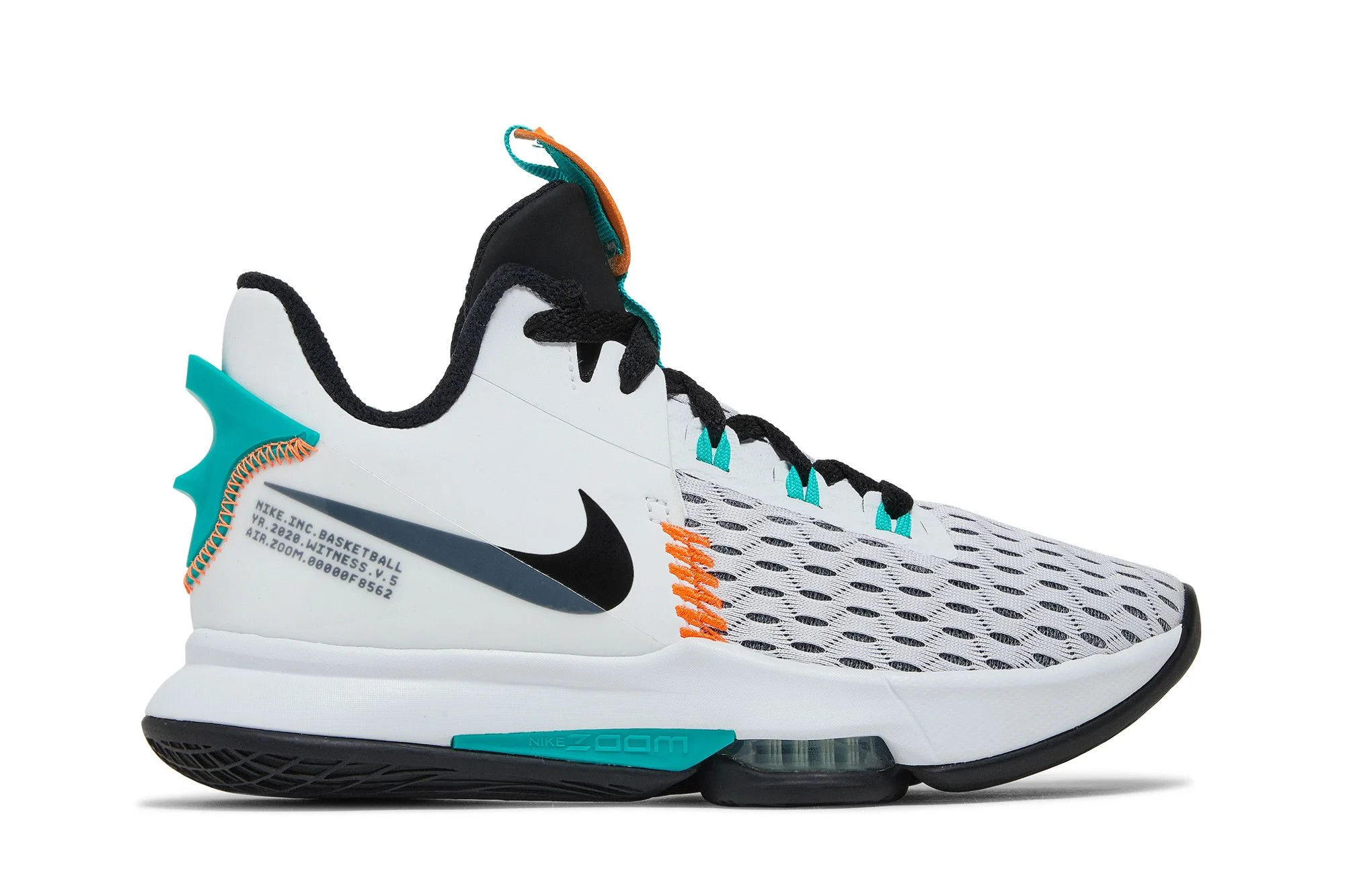 LeBron Witness 5 'White Clear Jade' - 1