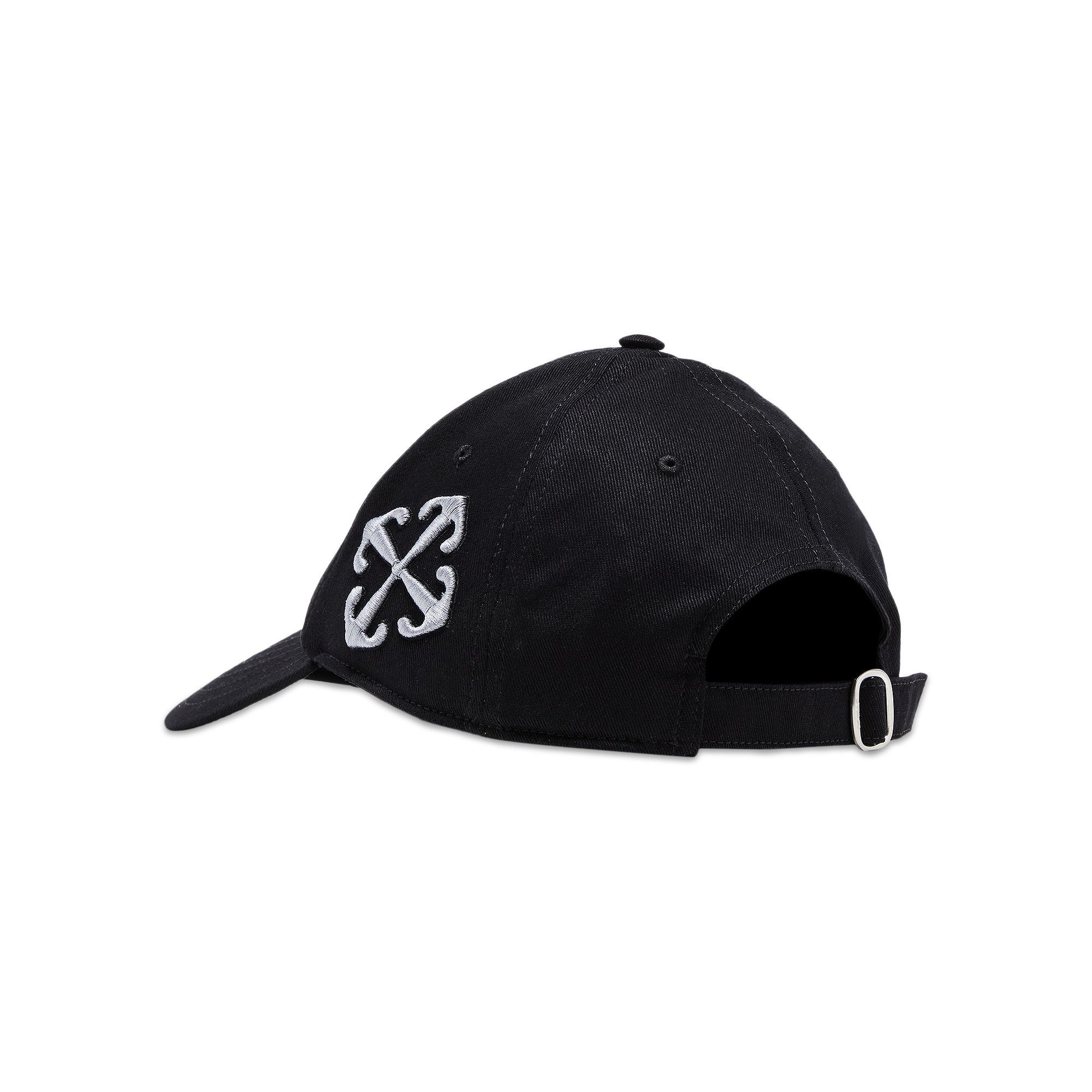 Off-White Varsity Baseball Cap 'Black/Grey' - 3