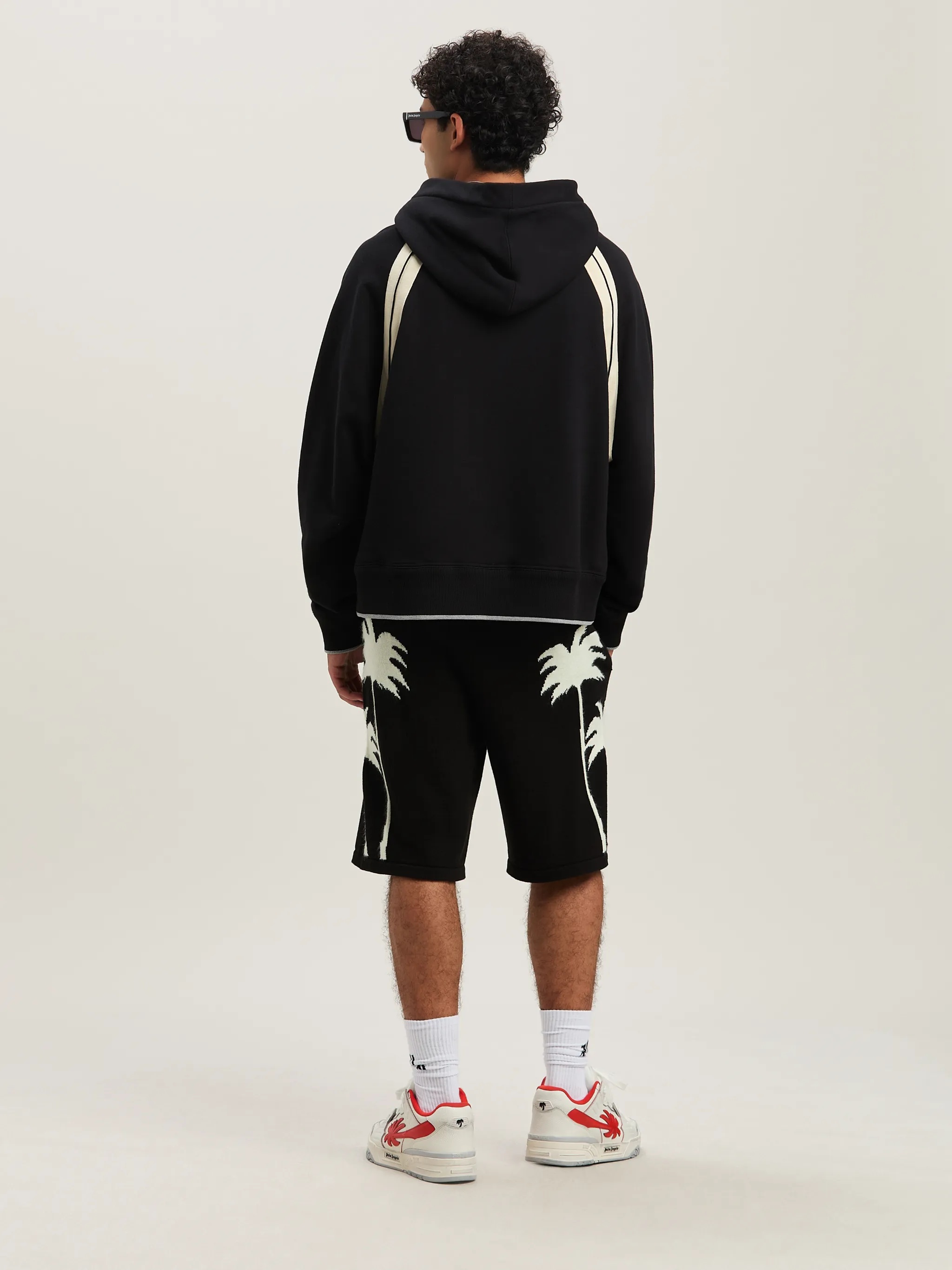 Palm Inlay knit sweater - 2