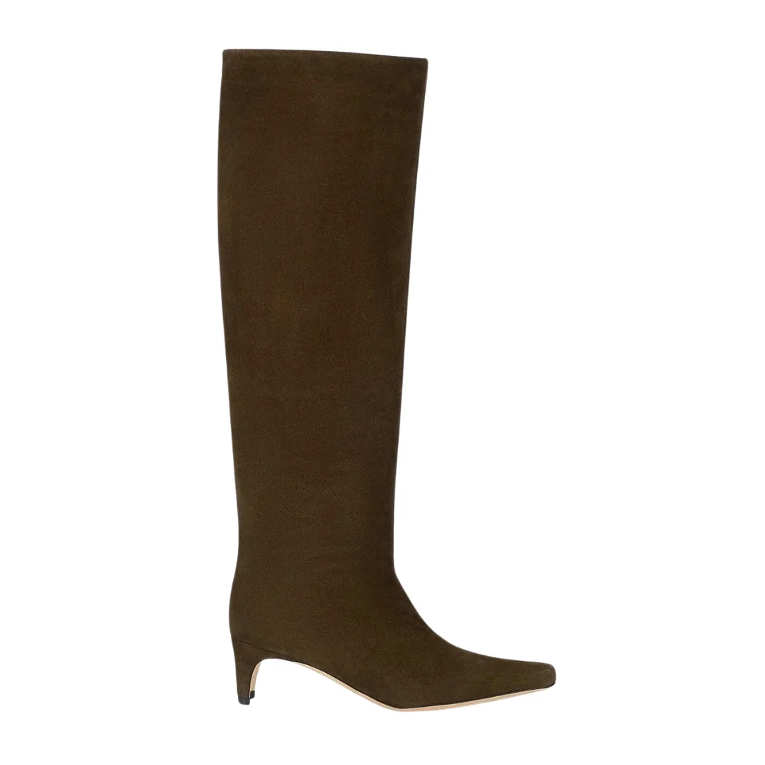 Suede Wally Boot in Truffle - 1