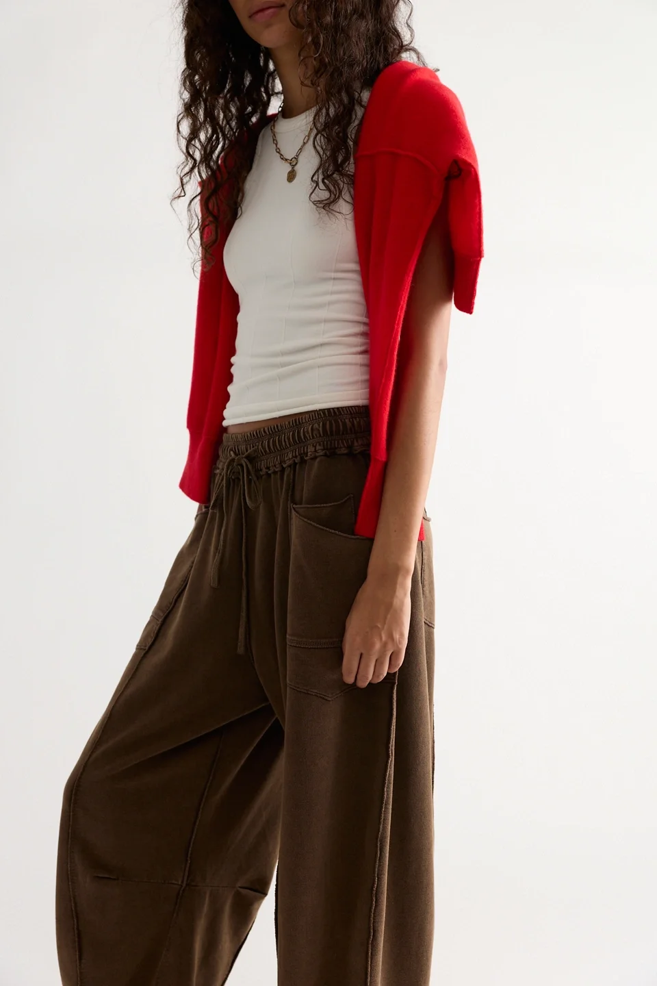 Kaiden Pull-On Barrel Pants - 1