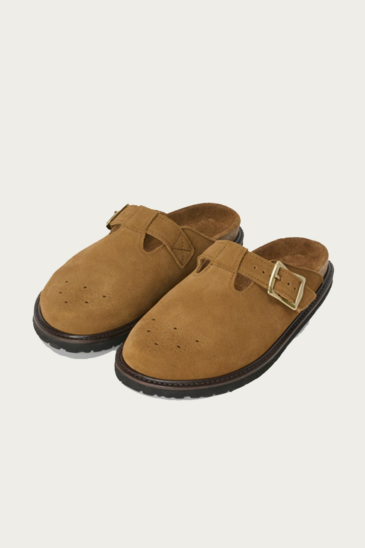Buggs Seude Clog - Camel - 2