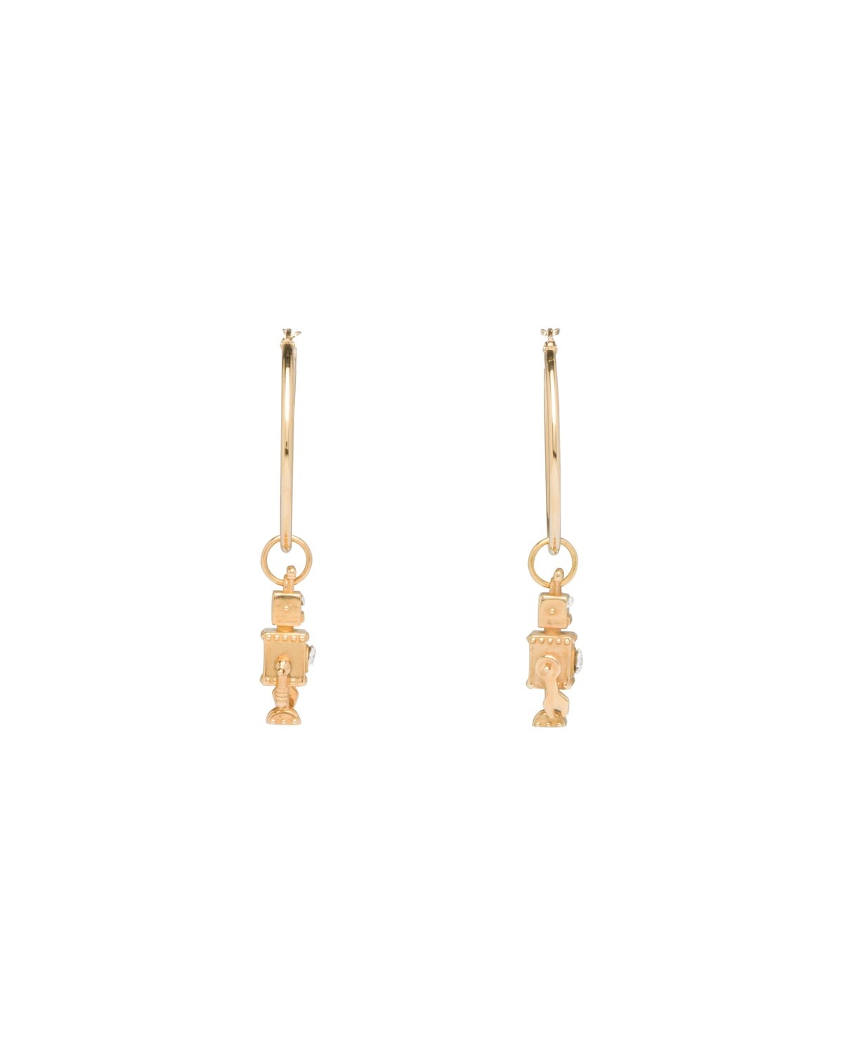 Prada Fine Jewellery gold and diamond earrings - 4