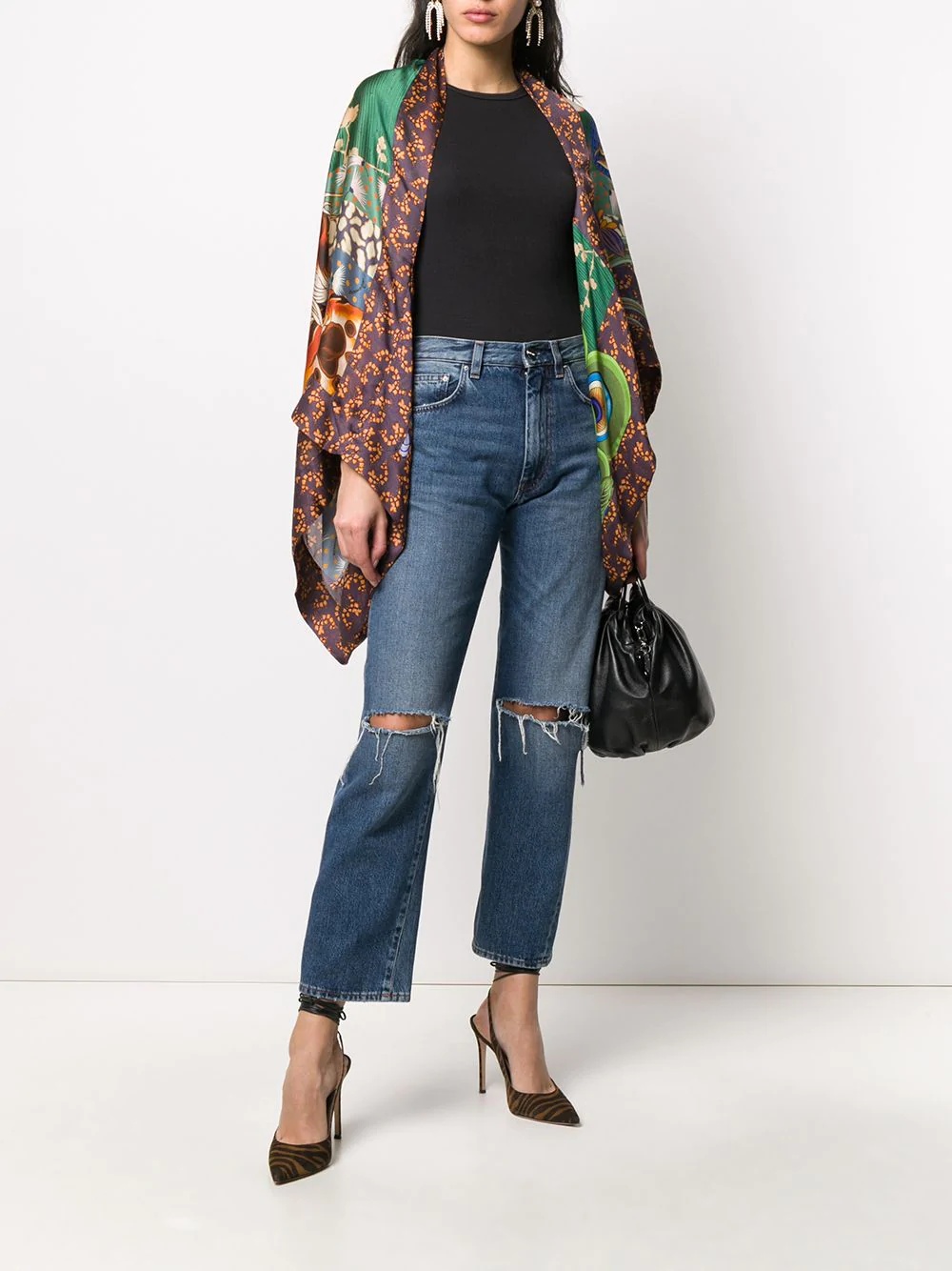 multi-print lightweight jacket - 2