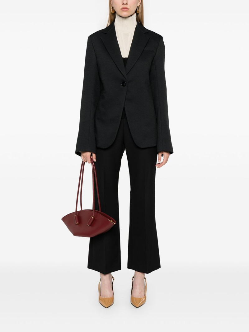 TORY BURCH textured crepe blazer outlook