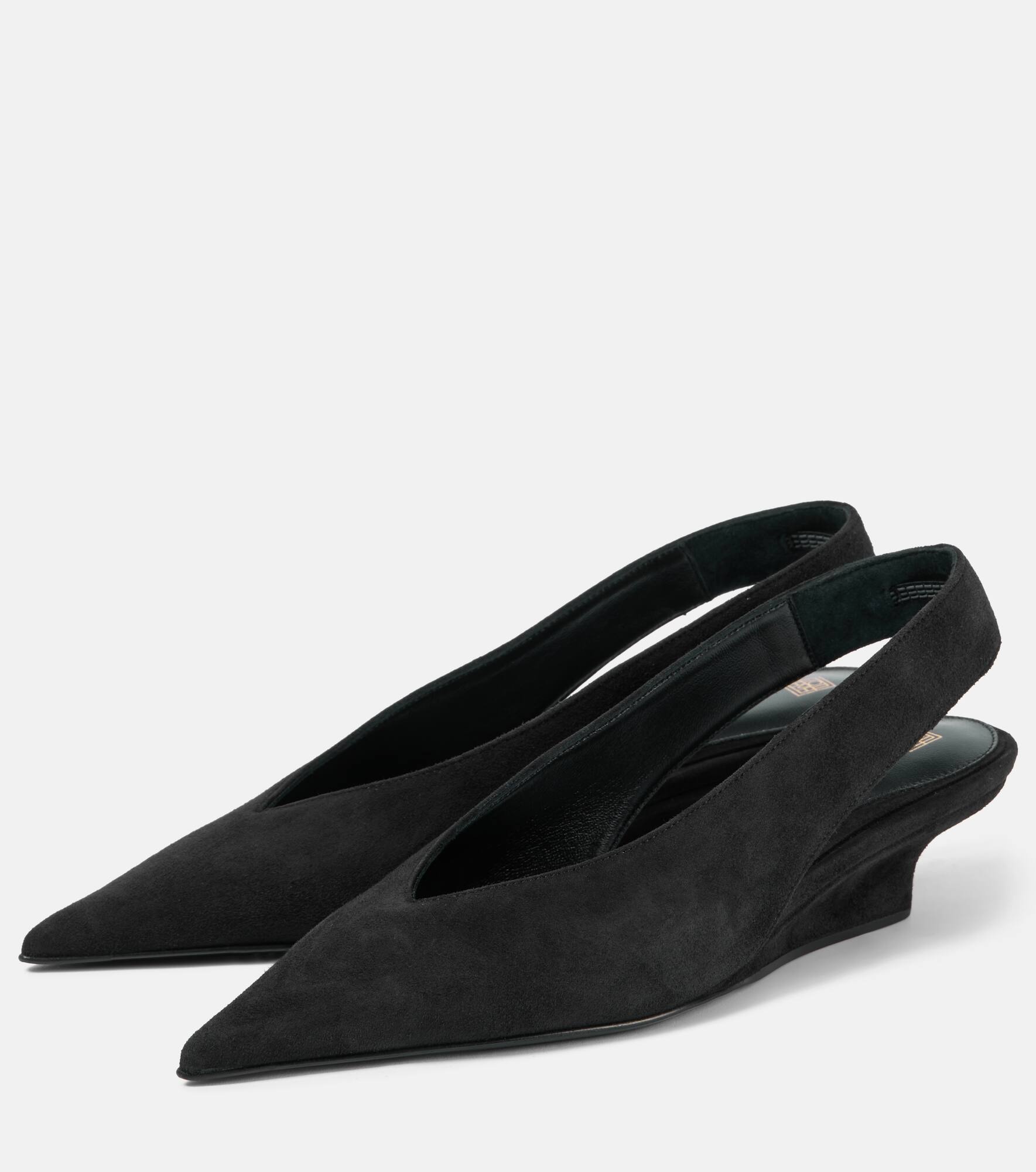 Suede wedges - 4