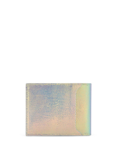 Giuseppe Zanotti iridescent effect billfold wallet  outlook