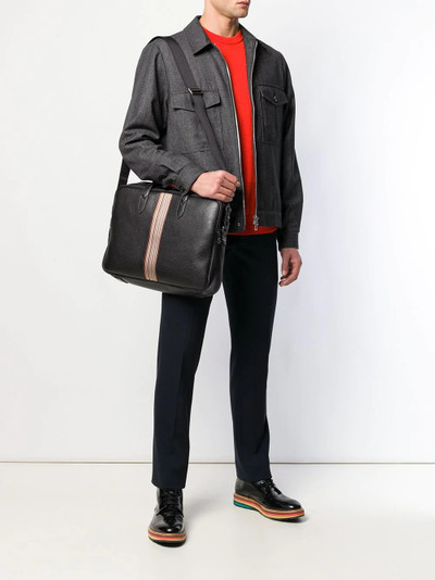 Paul Smith black leather laptop bag outlook