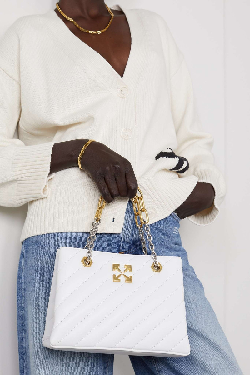 Jackhammer 25 quilted leather shoulder bag 6