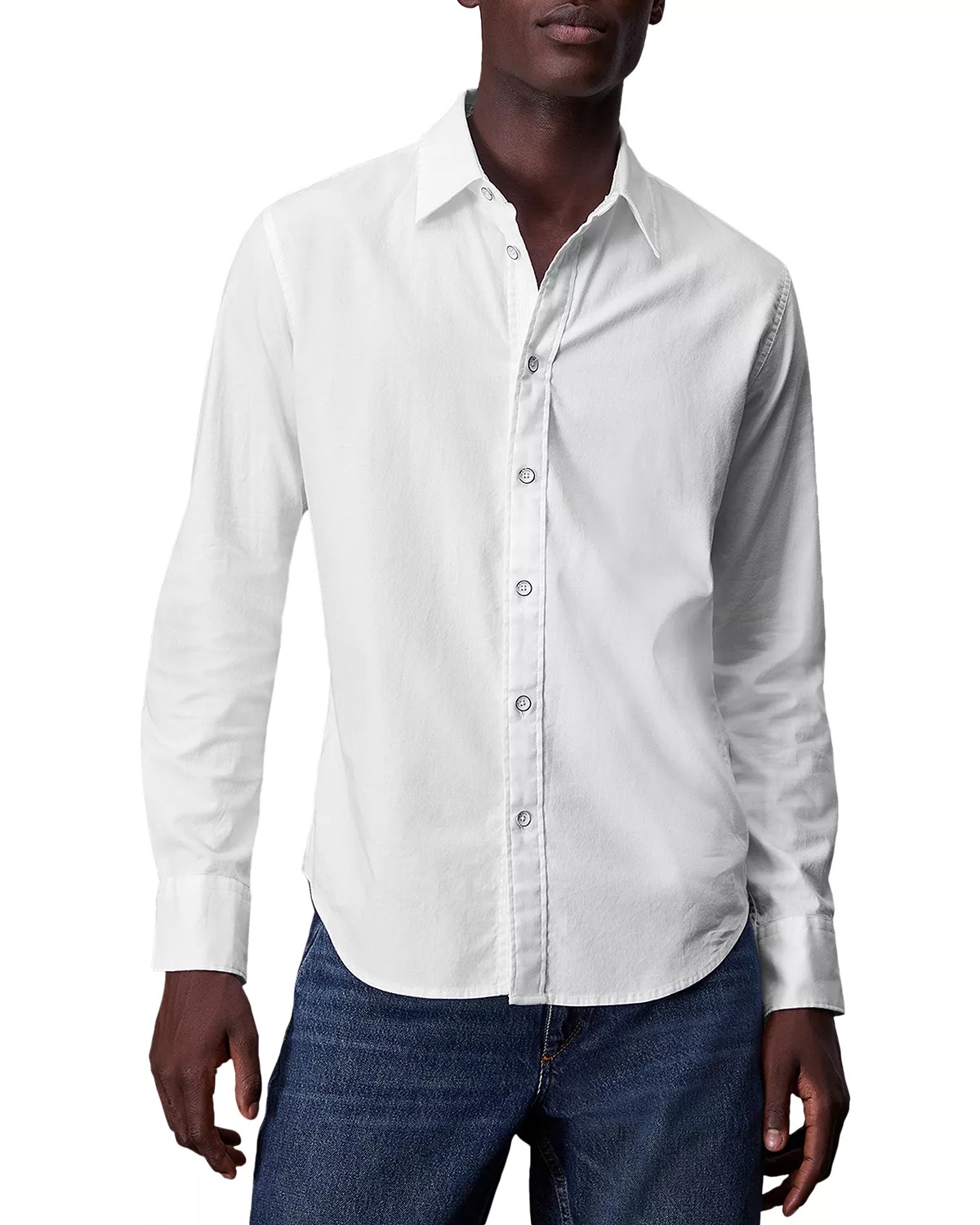 Tomlin Stretch Dobby Button Front Shirt - 1