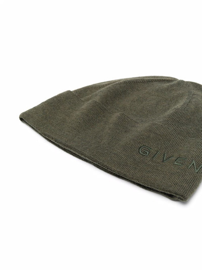 Givenchy logo-embroidered beanie outlook