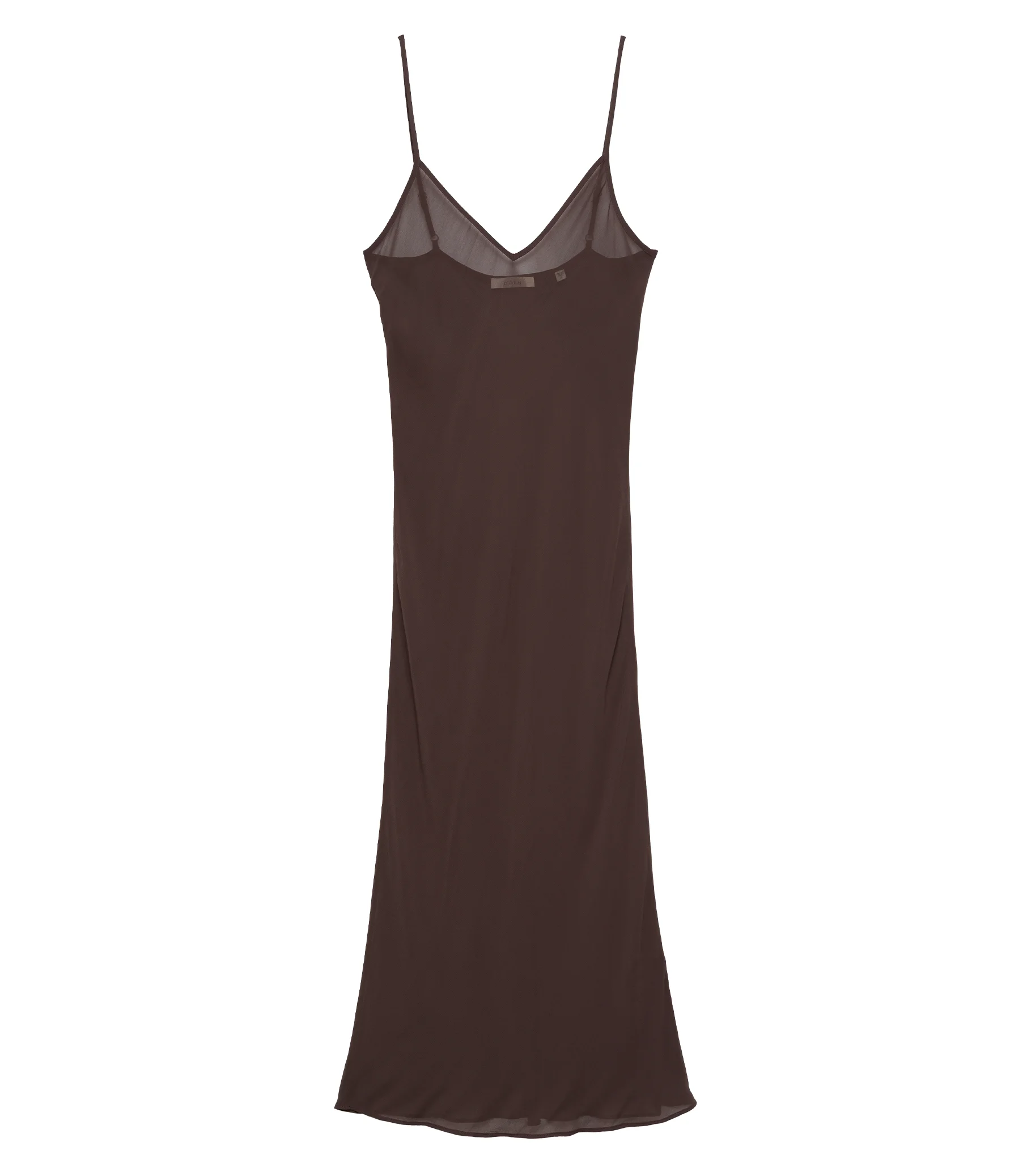 LONG DEEP V-NECK SLIP - 1