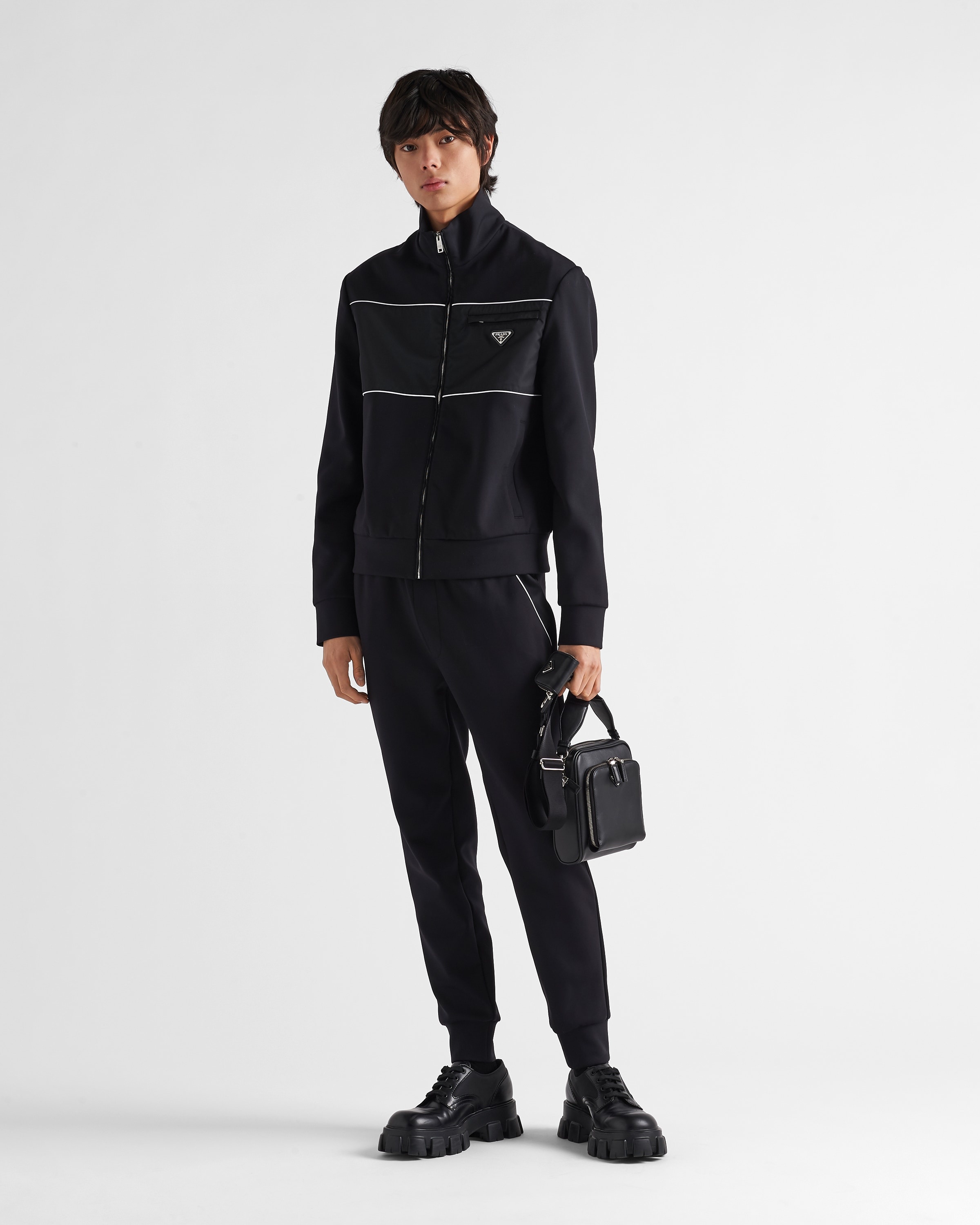 Sweatshirt with Re-Nylon details - 2