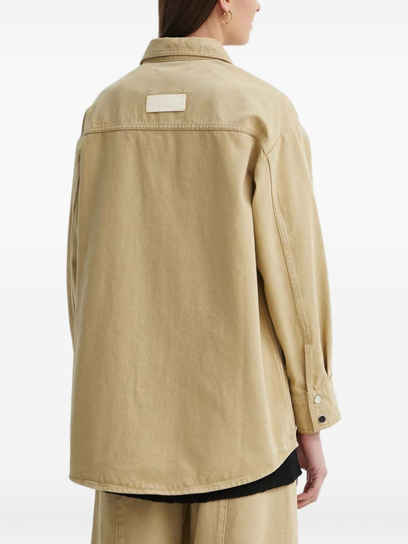 button-fastening patch-pocket shirt jacket 3