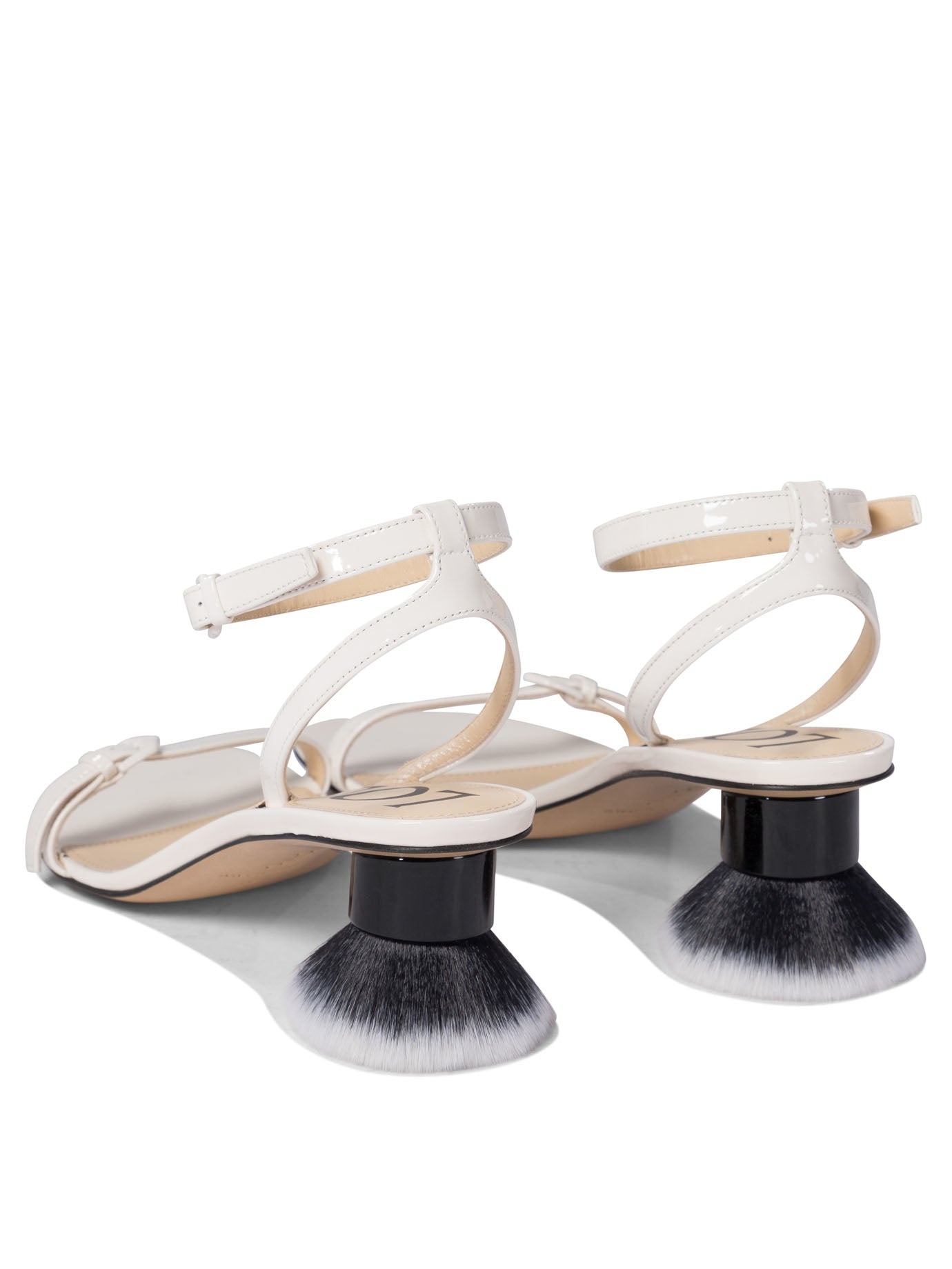 サンダル・ミュール Loewe Sandalo con tacco \"Petal brush\" Loewe Loewe Sandalo Con Tacco 