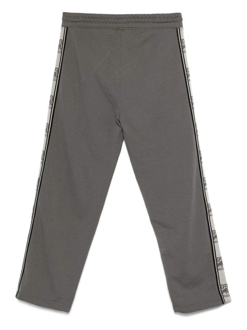 HUGO logo-tape sweatpants outlook
