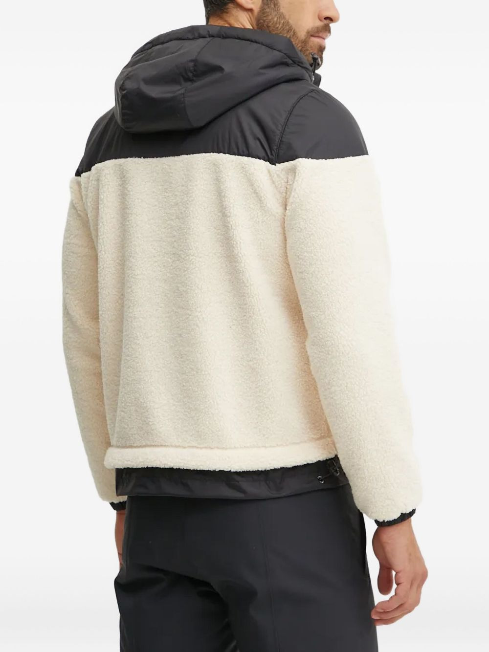 hooded fleece jacket - 3