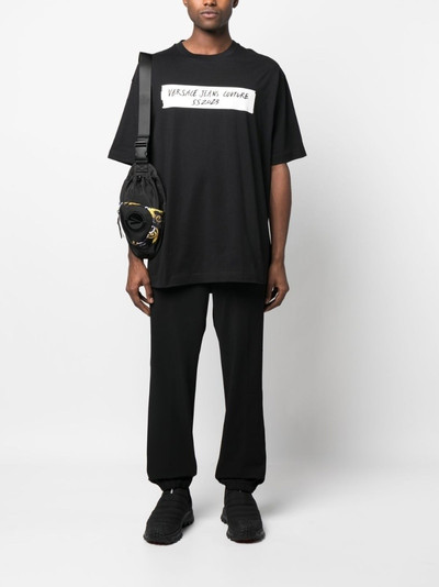 VERSACE JEANS COUTURE drawstring track pants outlook