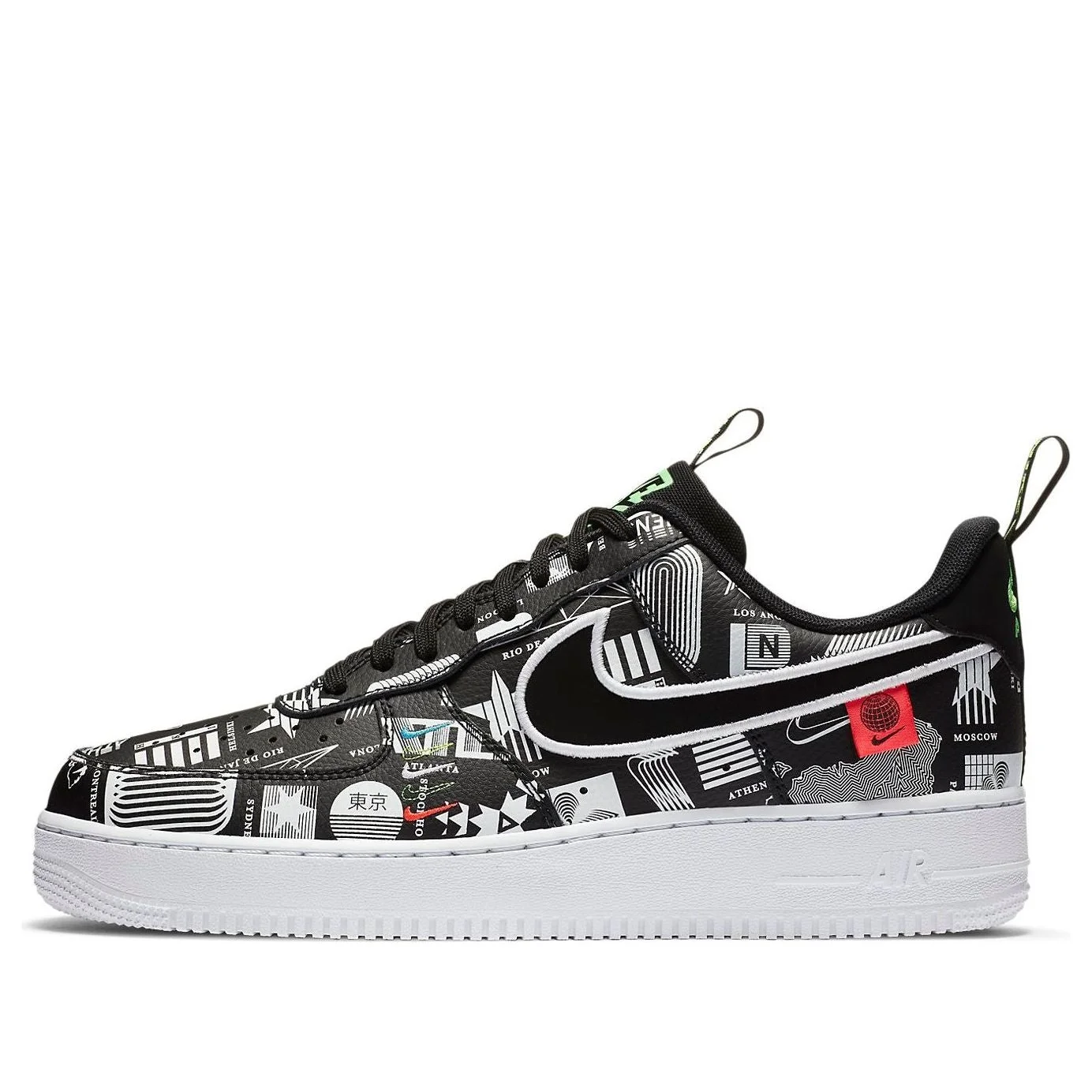 Nike Air Force 1 '07 LX 'Worldwide Pack - Black' CZ5927-001 - 1