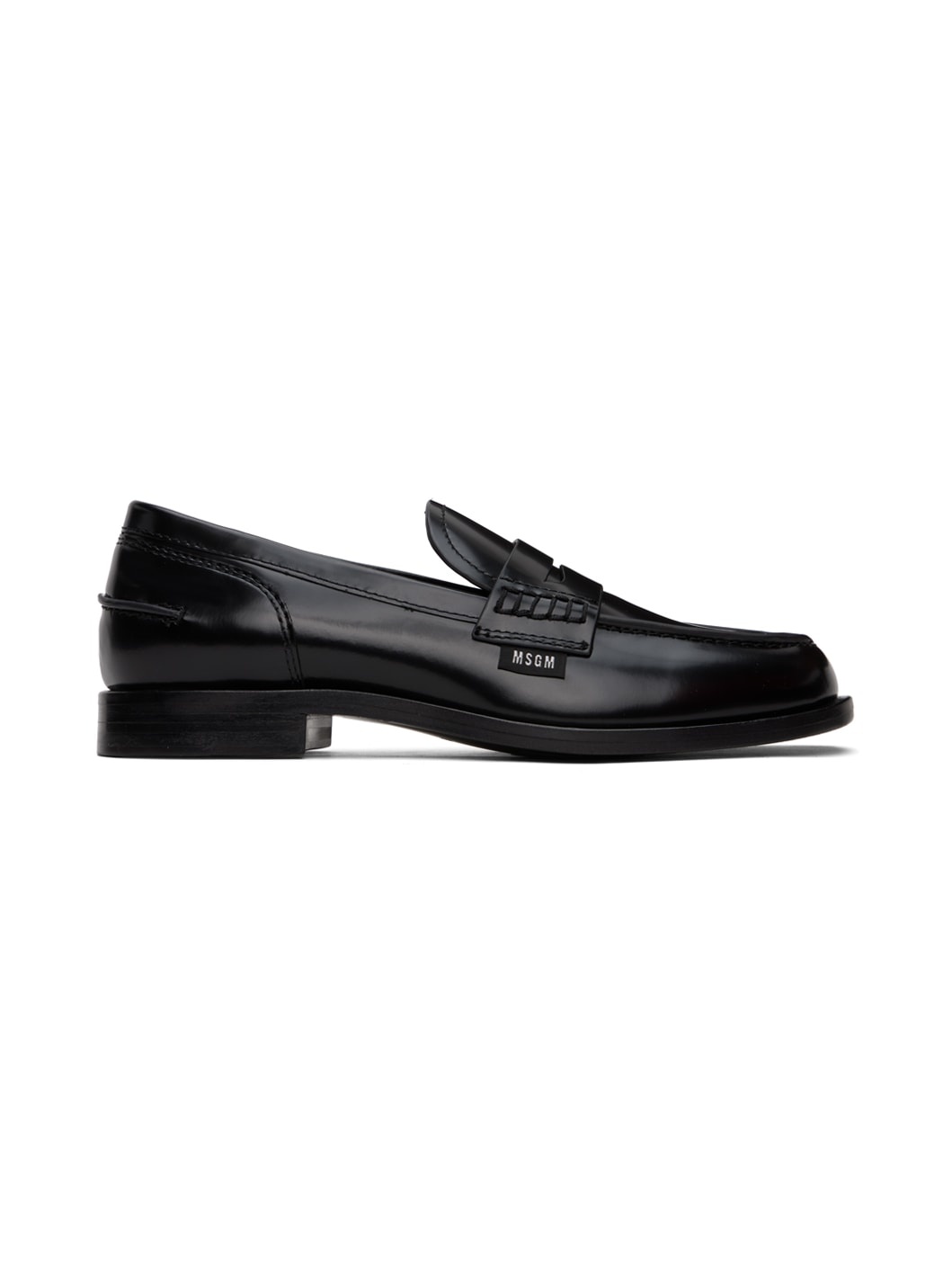 Black Classic Loafers - 1