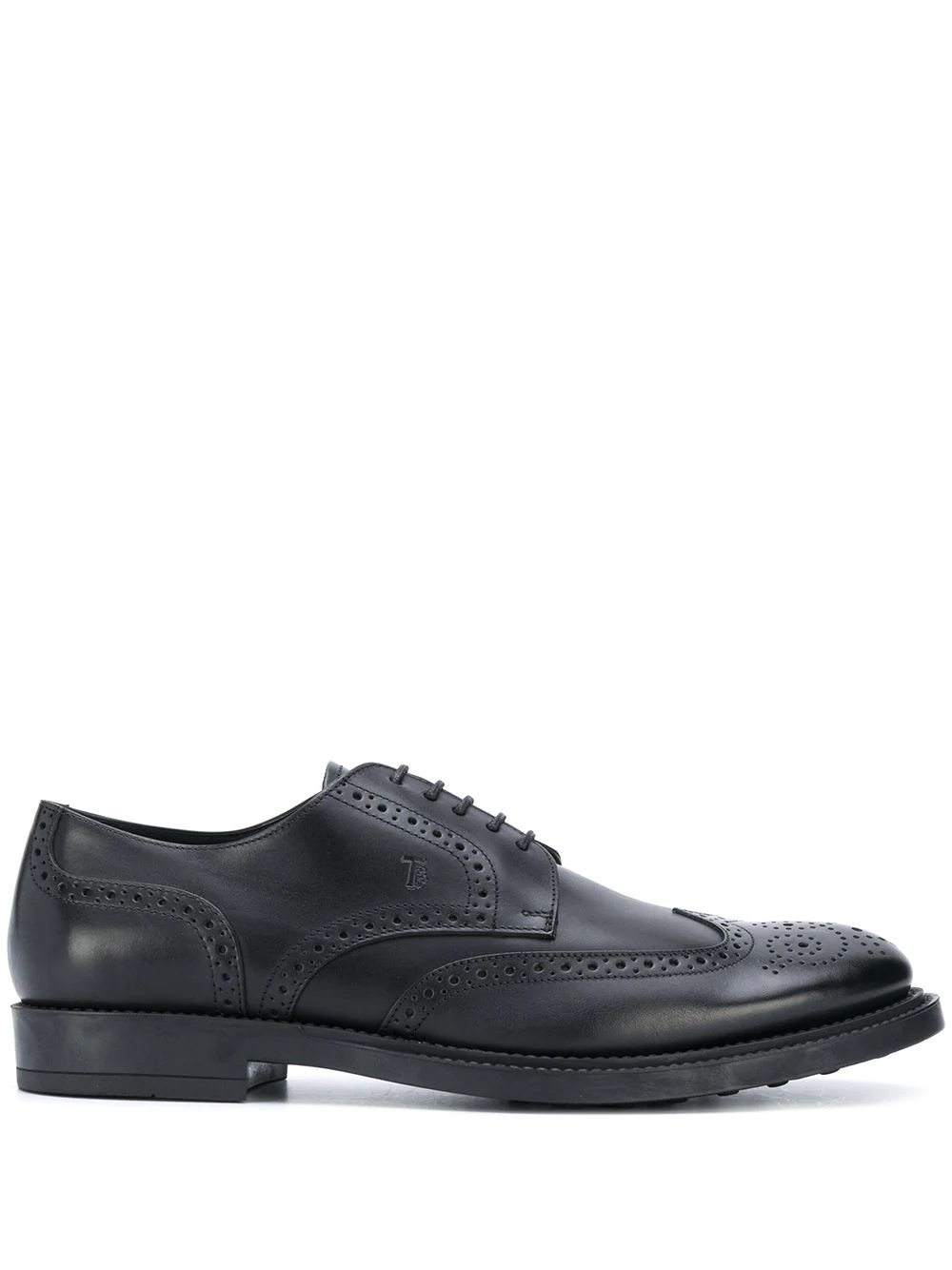 wingtip monogram brogues - 1