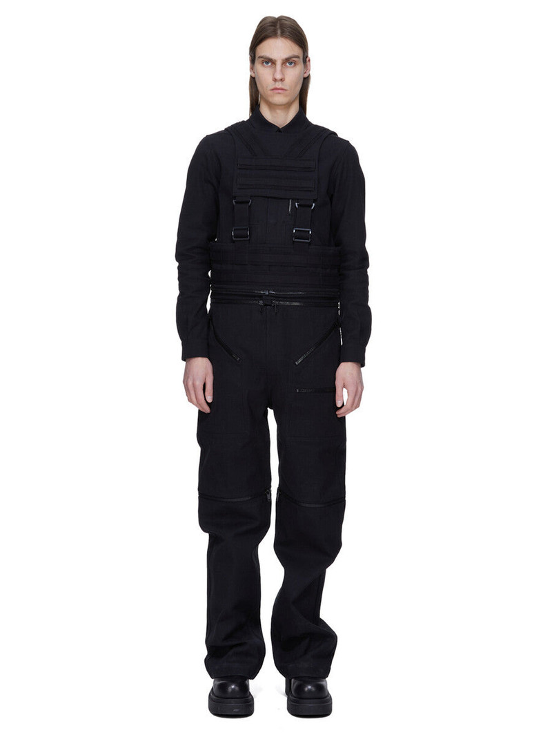 Rick Owens Black Concordians Harness Vest outlook