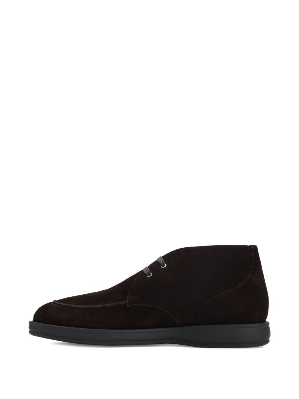 suede lace-up desert boots - 3