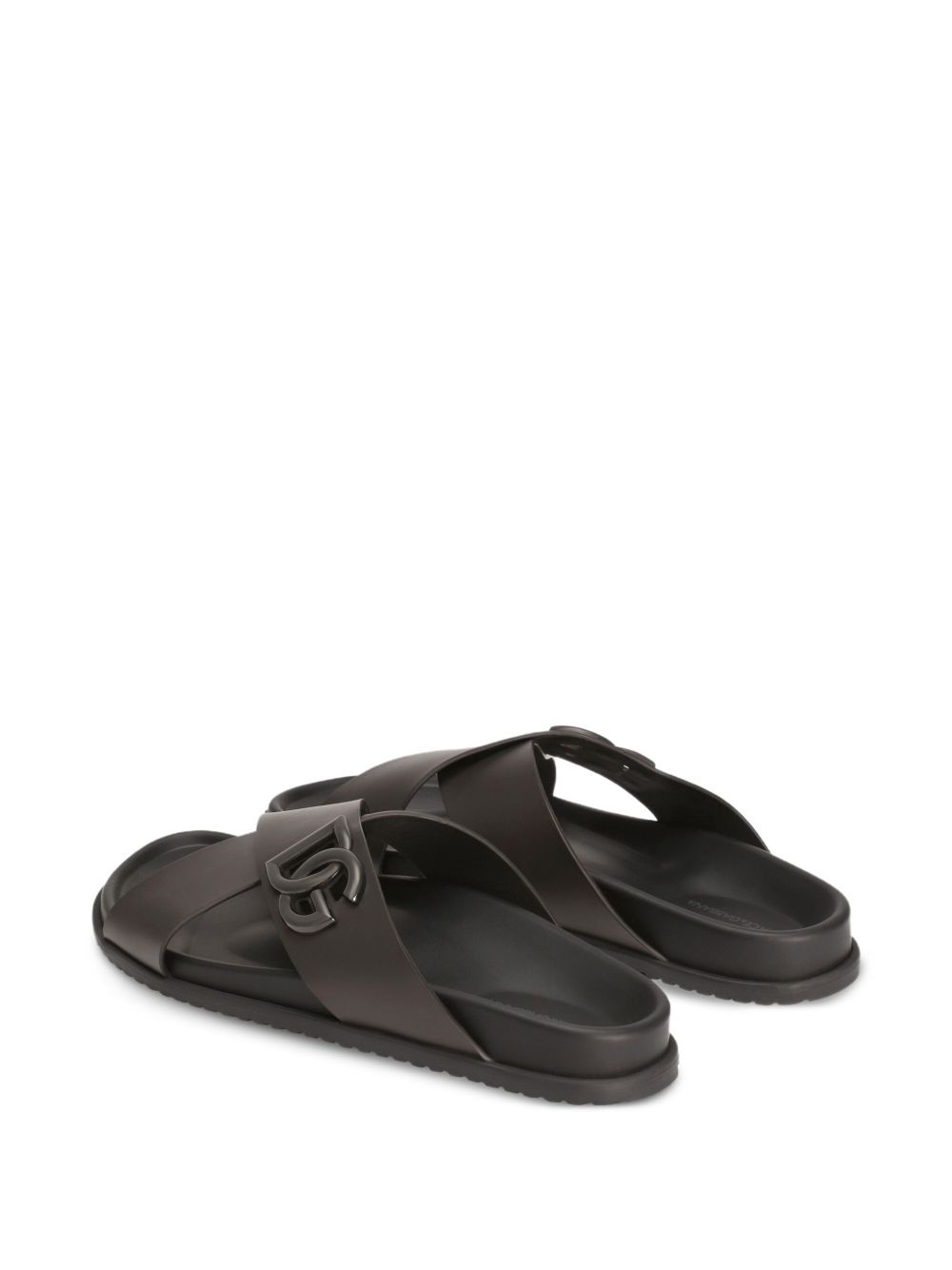 leather slides - 3