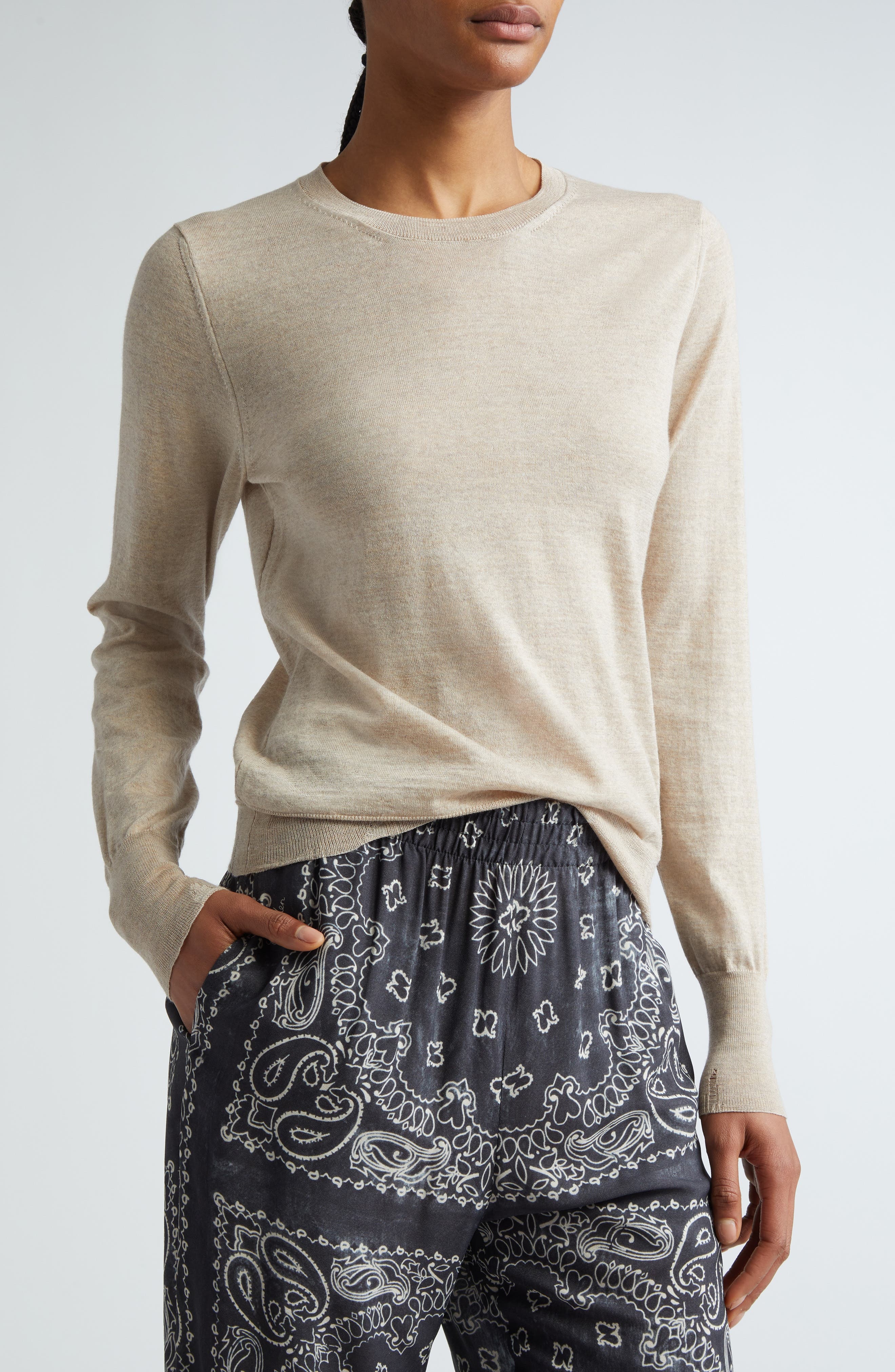 Golden Cotton Sweater - 5