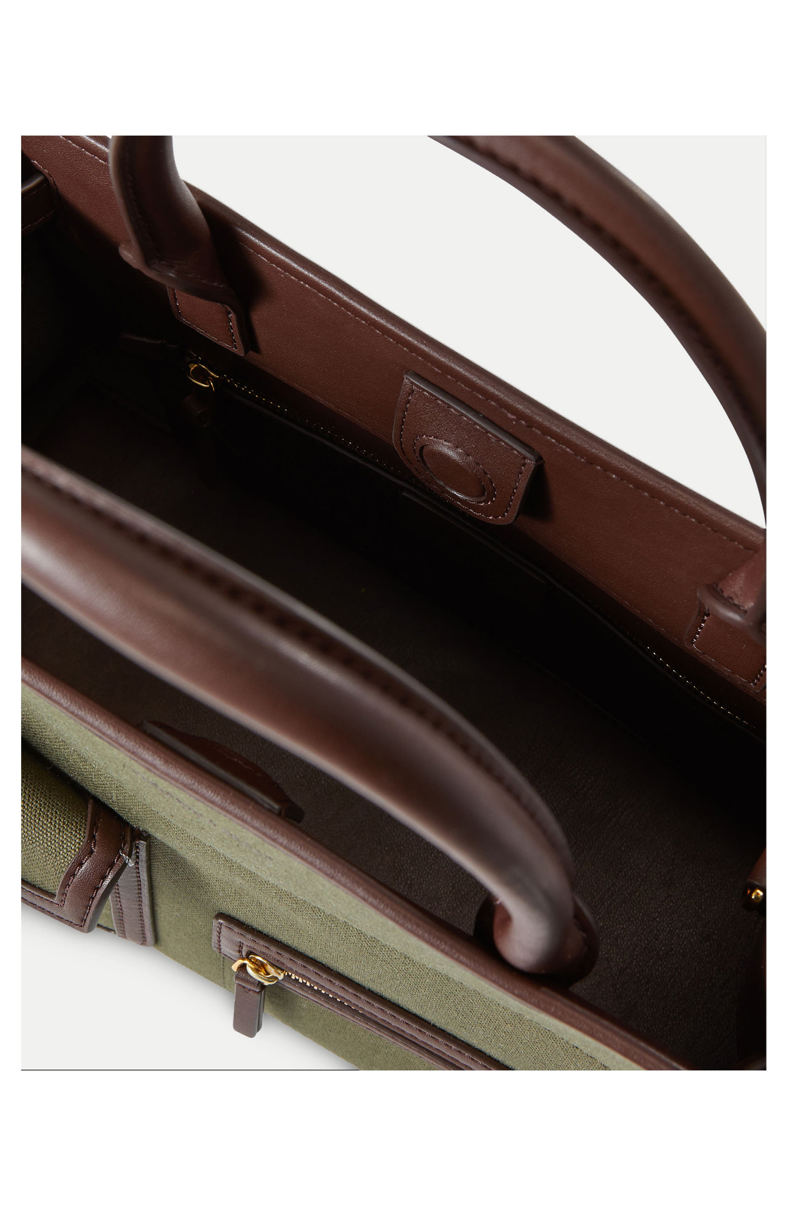 Veronica Beard Dash Cargo Top Handle Bag in Cypress at Nordstrom - 4