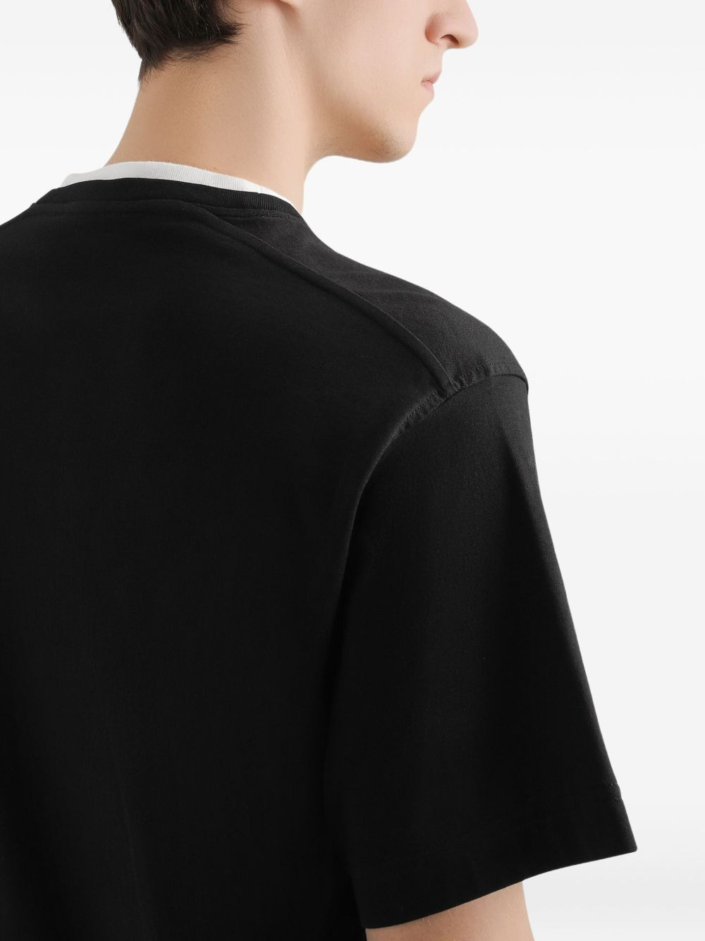 logo-embroidered T-shirt - 5