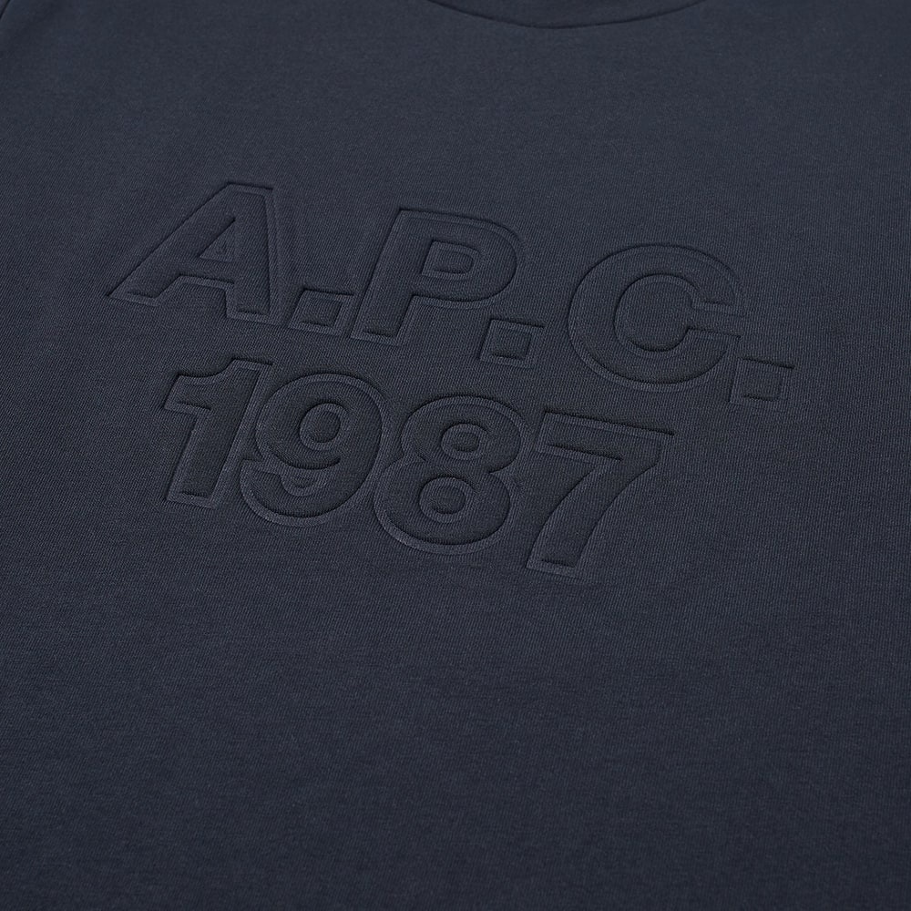 A.P.C. Hartman Embossed Logo Tee - 2