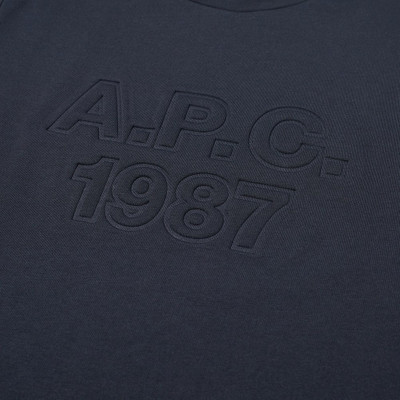 A.P.C. A.P.C. Hartman Embossed Logo Tee outlook