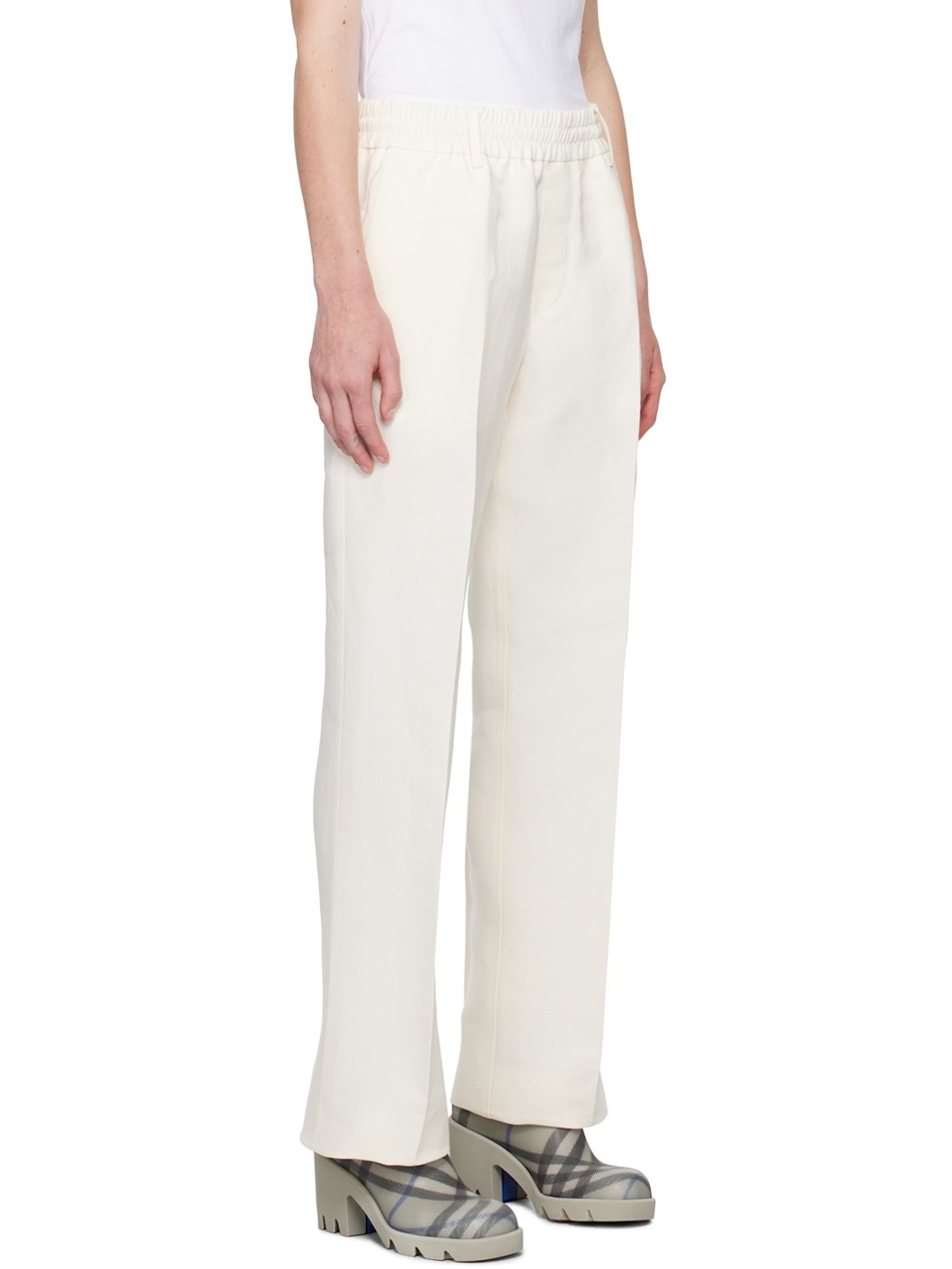 Off-White Lightweight Trousers - 2